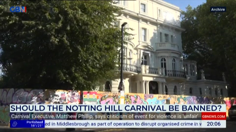 Still from GB News at 6:00