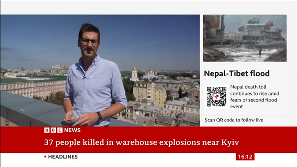 Still from BBC News at 12:00