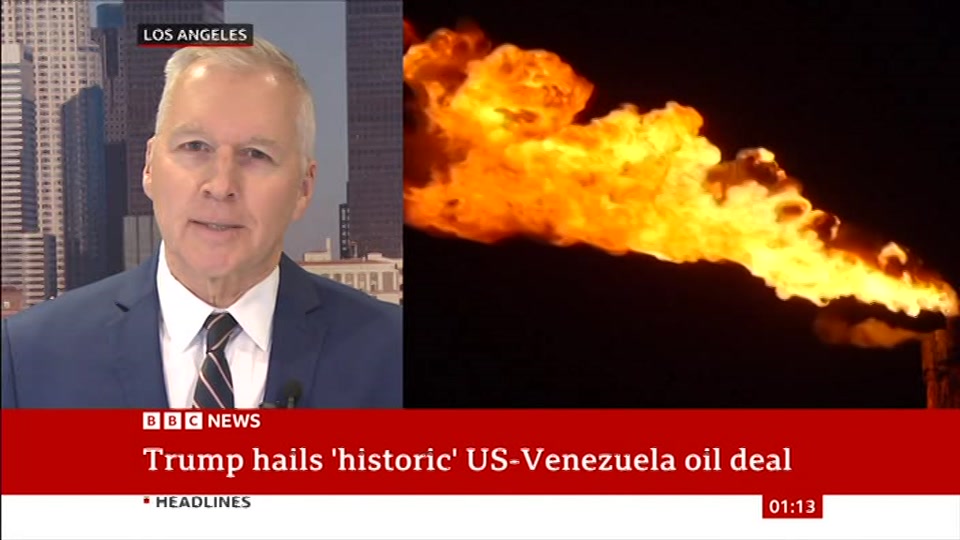 Still from BBC News at 13:00