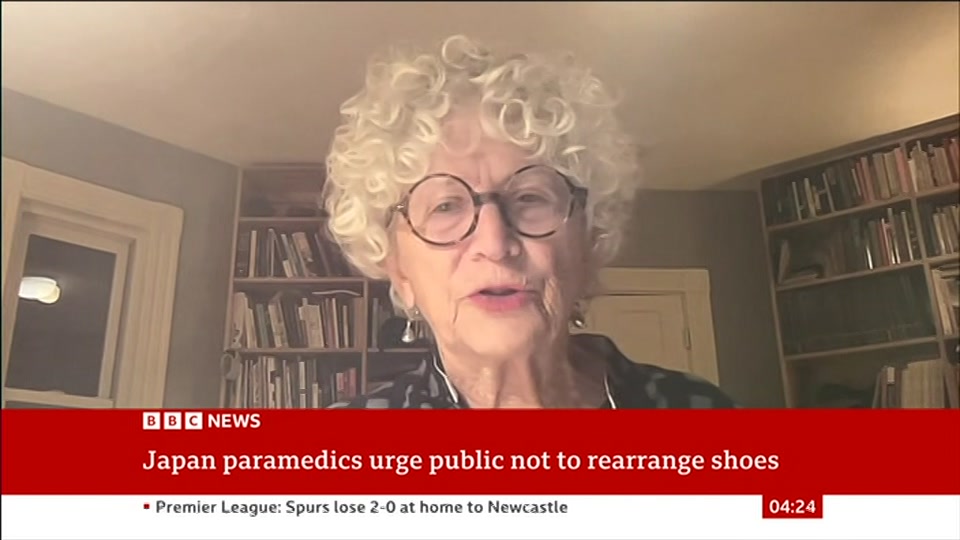 Broadcast still at 24m. BBC News, 30 August 2026.