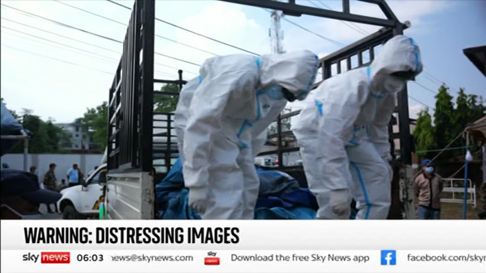 Still from Sky News at 3:00
