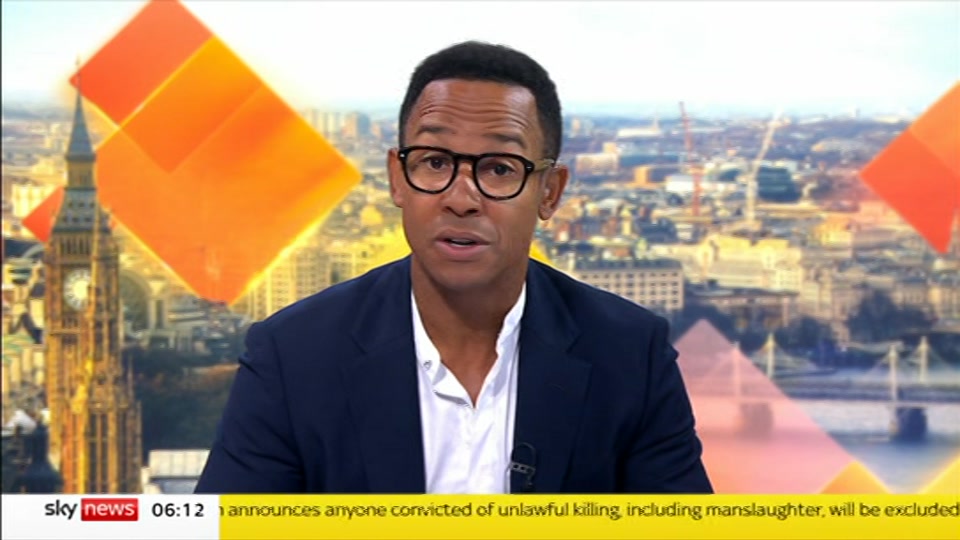 Broadcast still at 12m. Sky News, Mornings with Jones and Melbourne, 30 August 2026.