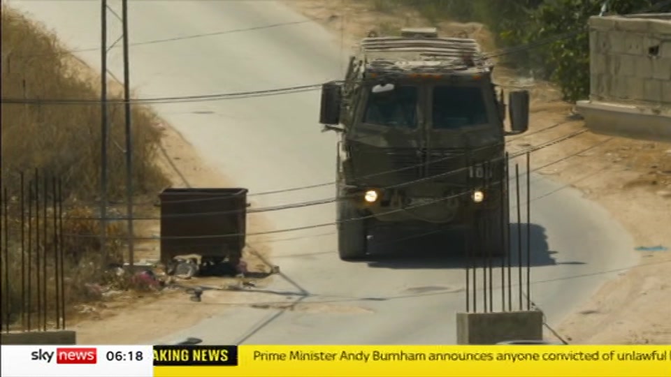 Still from Sky News at 18:00