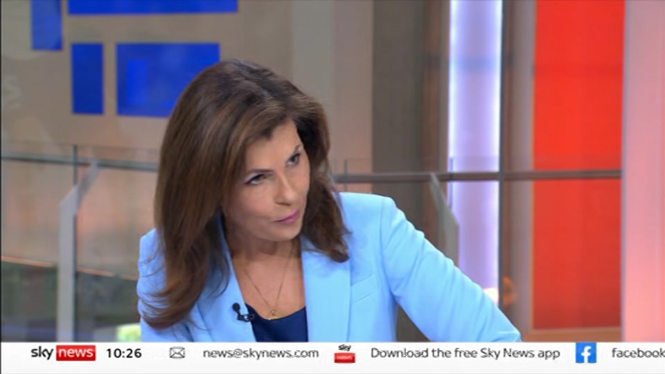 Broadcast still at 26m. Sky News, Sky News Today With Matt Barbet, 30 August 2026.