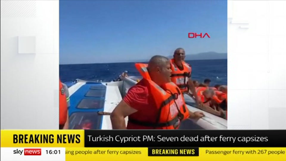 Still from Sky News at 1:00