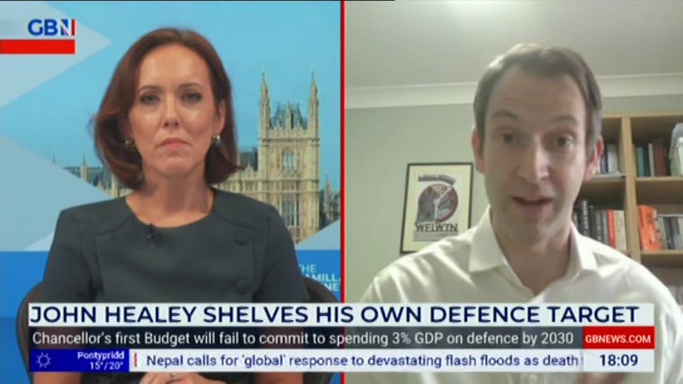 Still from GB News at 9:00