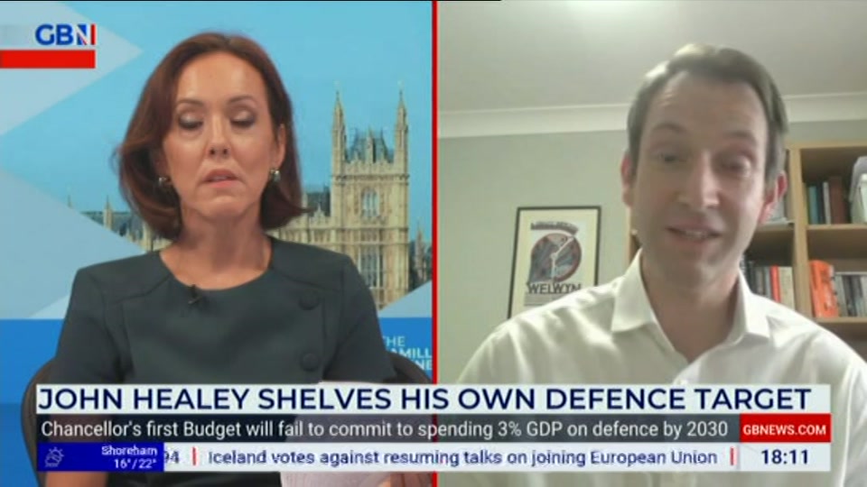 Still from GB News at 11:30