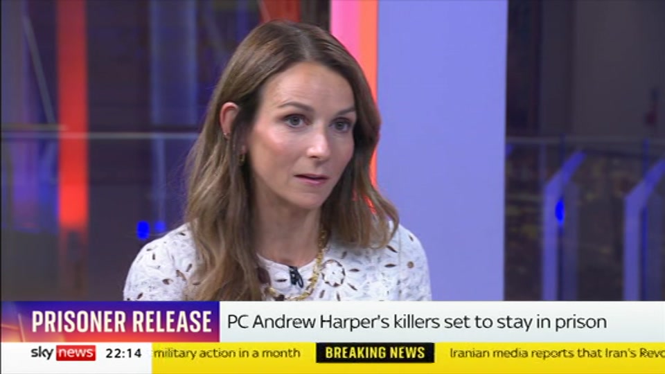 Broadcast still at 14m 30s. Sky News, The Wrap With Gillian Joseph, 30 August 2026.