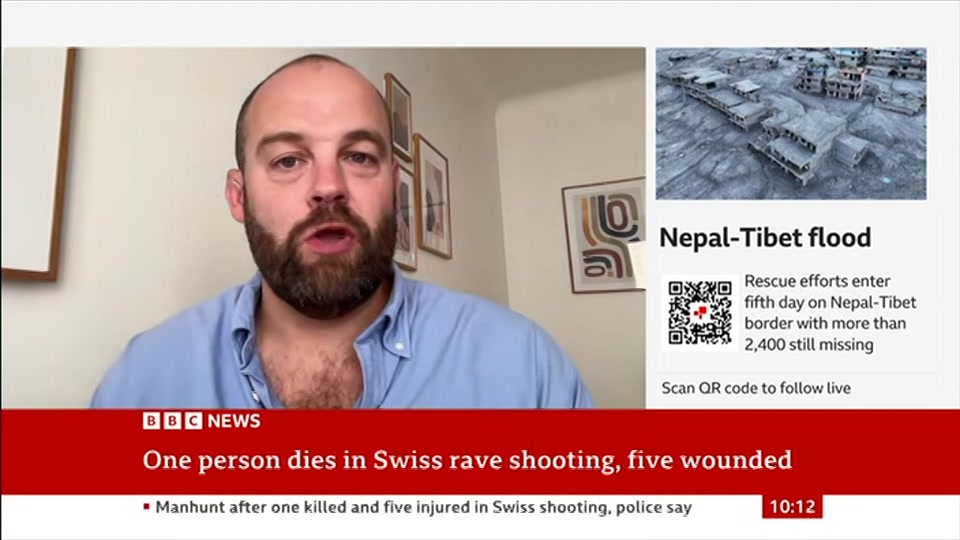 Broadcast still at 12m. BBC News, 30 August 2026.