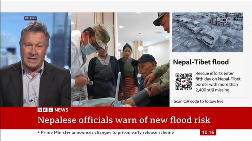 Still from BBC News at 16:00