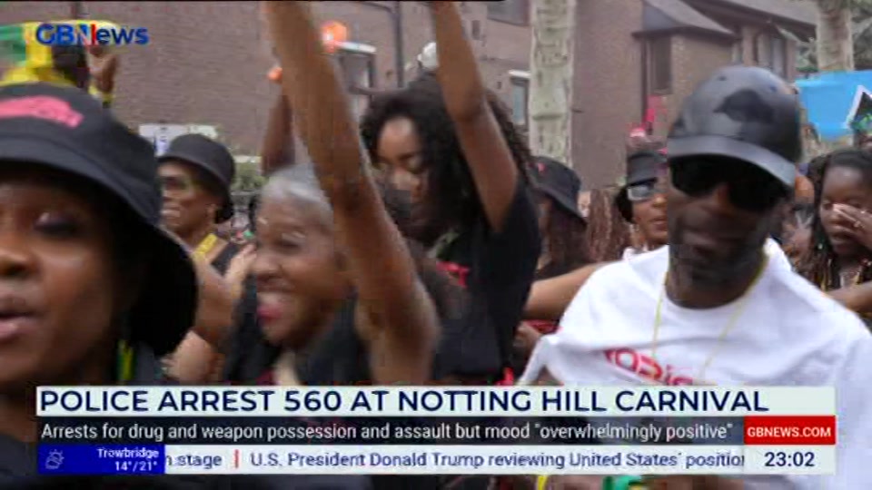 Still from GB News at 2:30