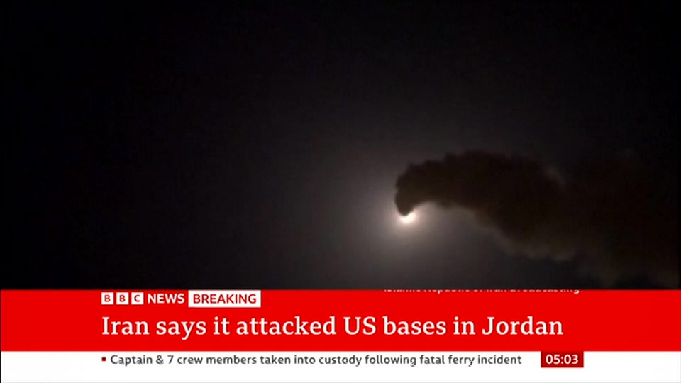 Broadcast still at 3m 30s. BBC News, 31 August 2026.