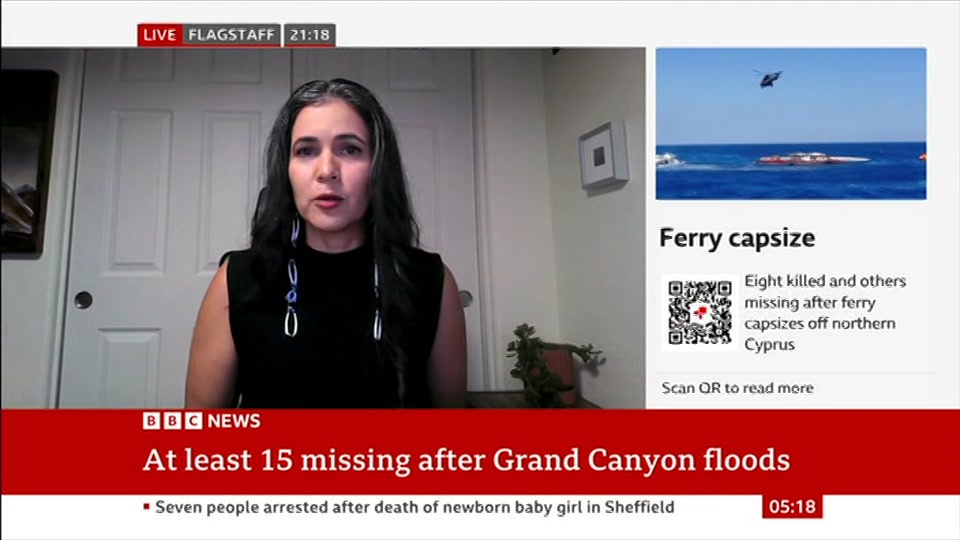 Still from BBC News at 18:30