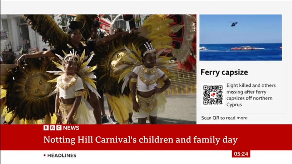 Broadcast still at 24m 30s. BBC News, 31 August 2026.