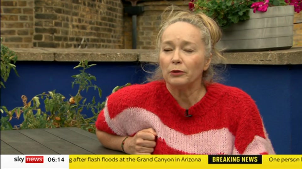 Broadcast still at 14m 30s. Sky News, Mornings, 31 August 2026.