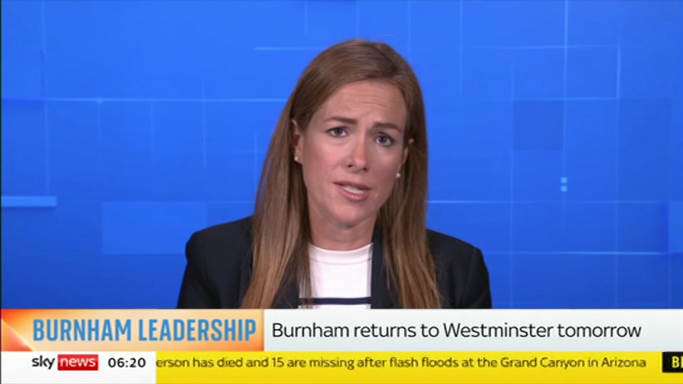 Still from Sky News at 20:00