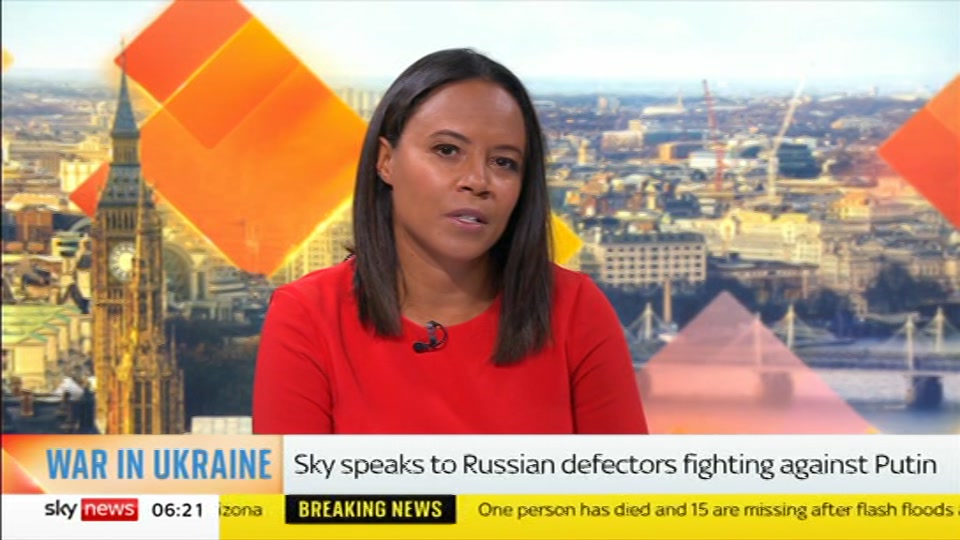 Still from Sky News at 21:00