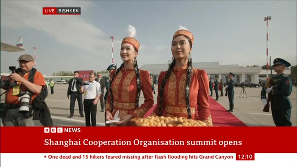Broadcast still at 10m. BBC News, BBC News Now, 31 August 2026.