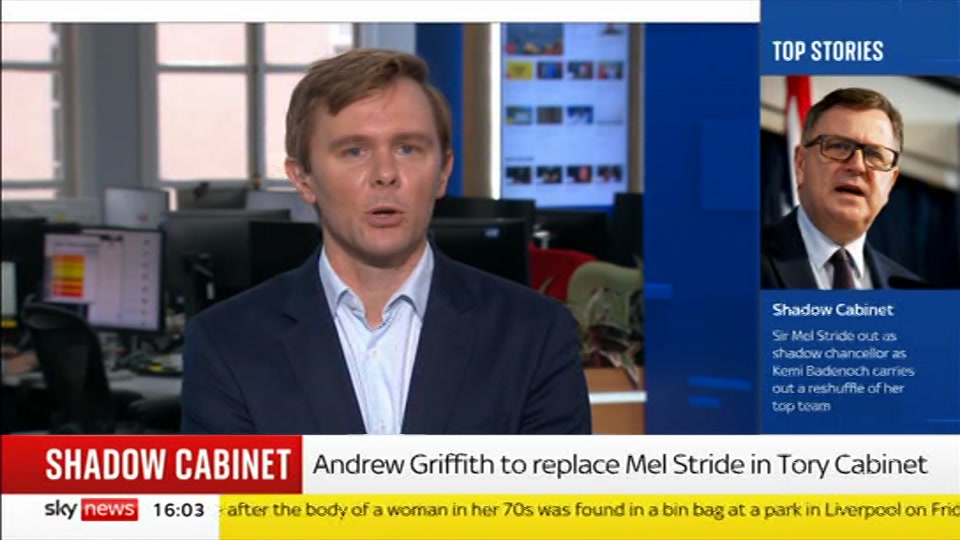 Broadcast still at 3m. Sky News, Sky News Today with Jayne Secker, 31 August 2026.