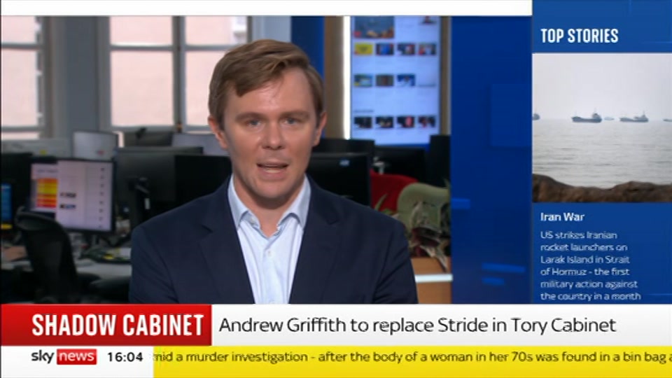 Still from Sky News at 4:00