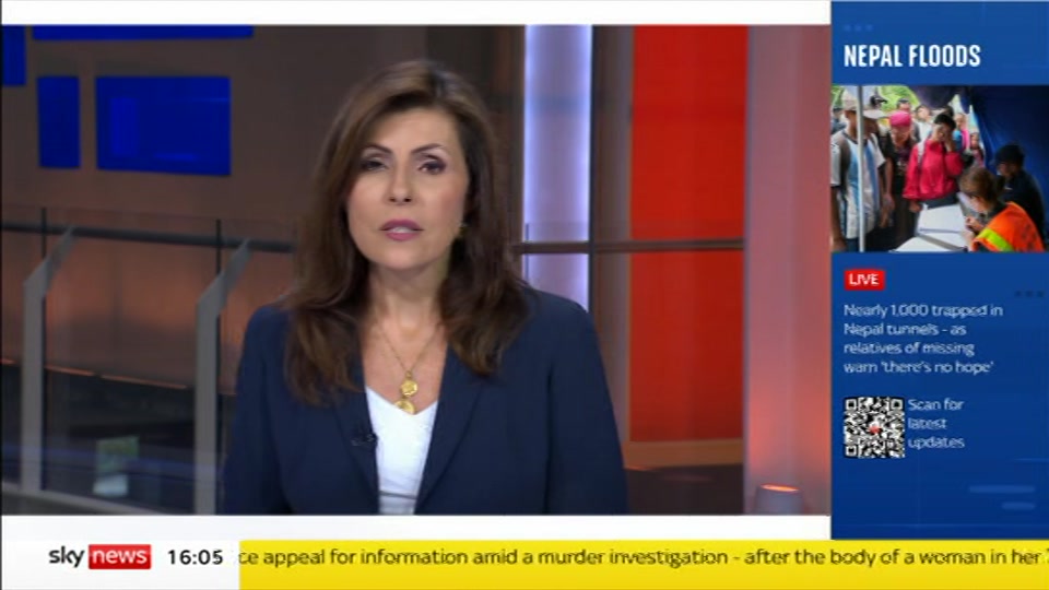 Still from Sky News at 5:00