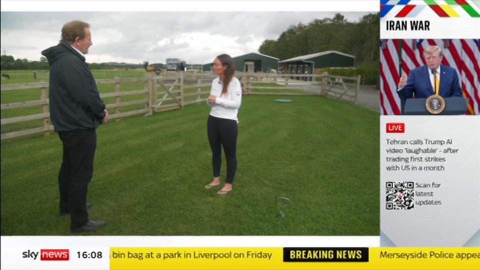 Still from Sky News at 8:00
