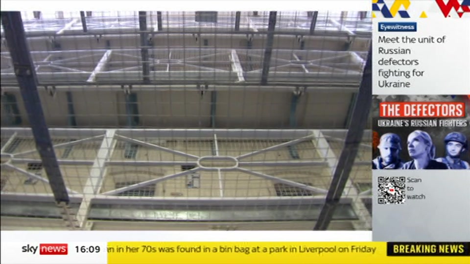 Still from Sky News at 9:00
