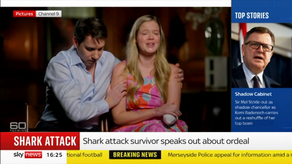 Broadcast still at 25m 30s. Sky News, Sky News Today with Jayne Secker, 31 August 2026.