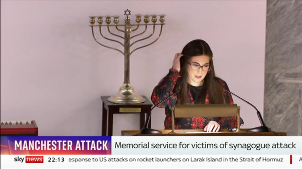 Still from Sky News at 13:00