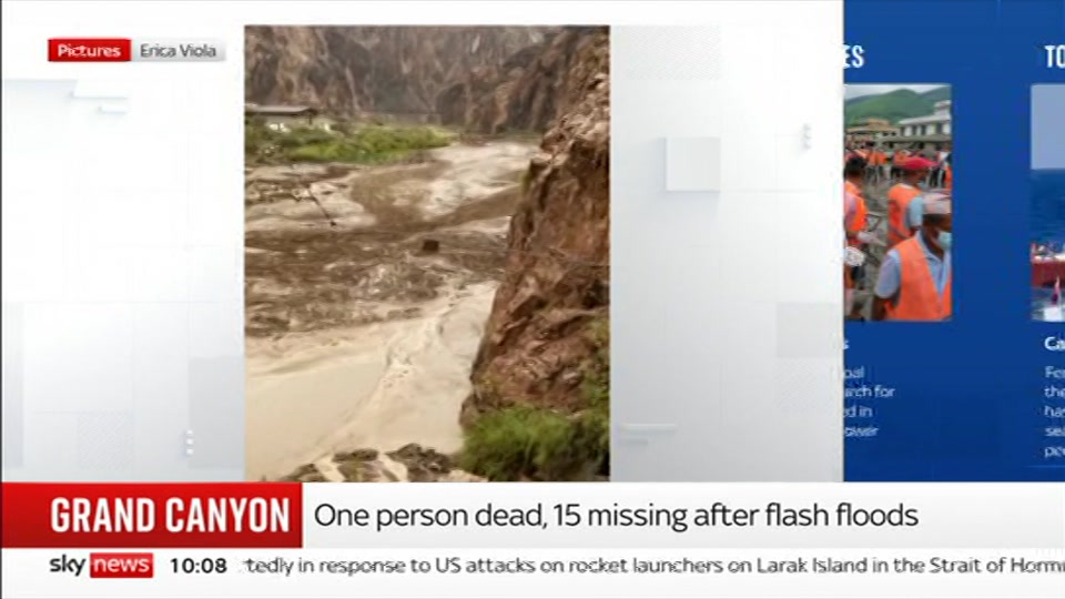 Broadcast still at 8m. Sky News, Sky News Today with Gareth Barlow, 31 August 2026.