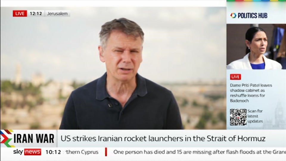 Still from Sky News at 12:00