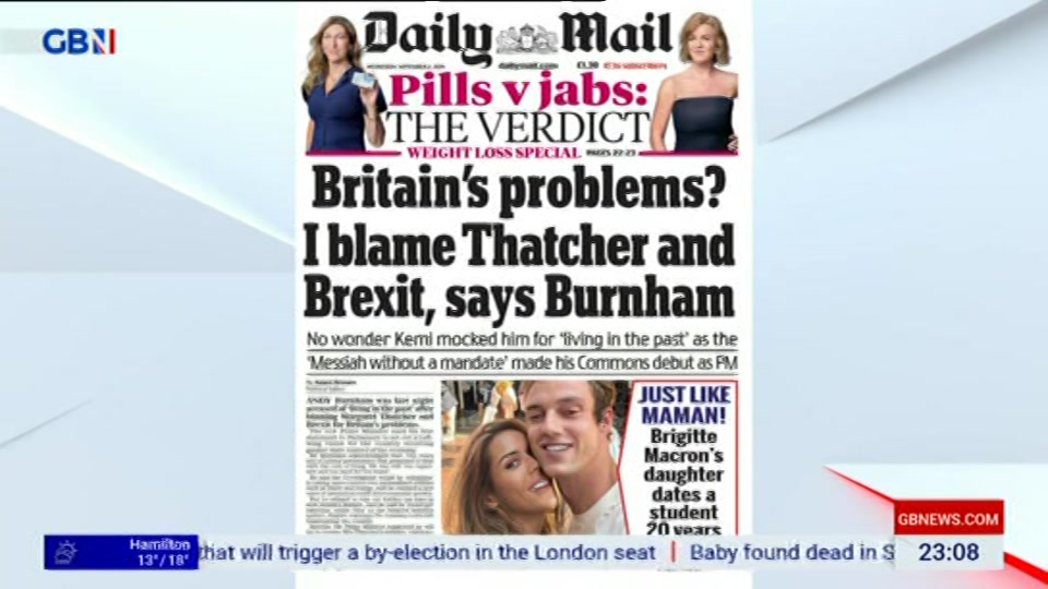 Still from GB News at 8:30