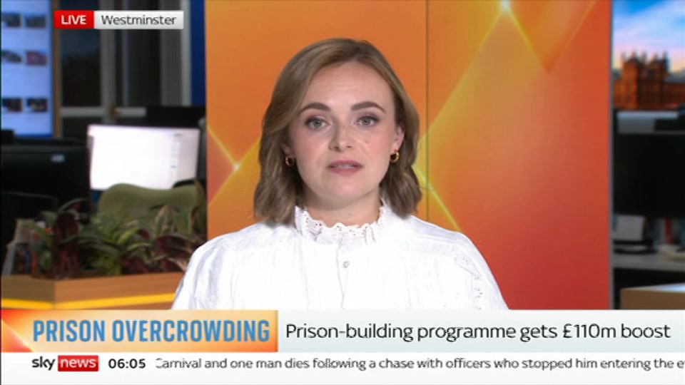 Broadcast still at 5m. Sky News, Mornings, 1 September 2026.