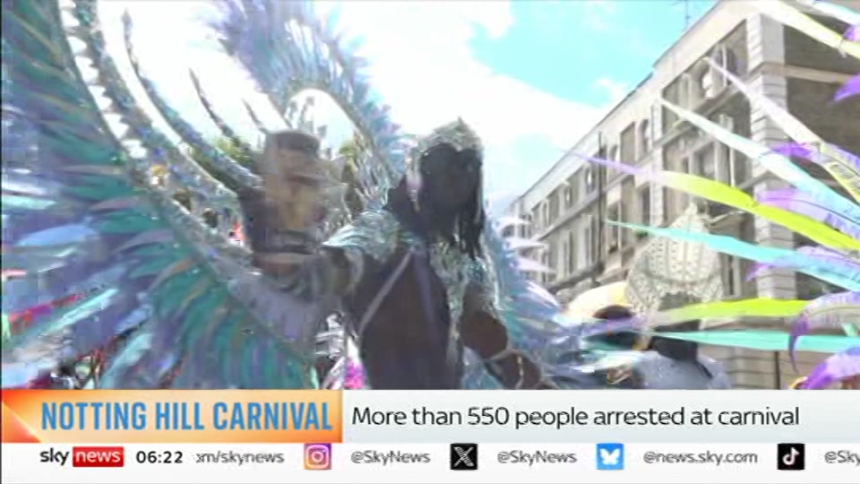 Broadcast still at 22m. Sky News, Mornings, 1 September 2026.