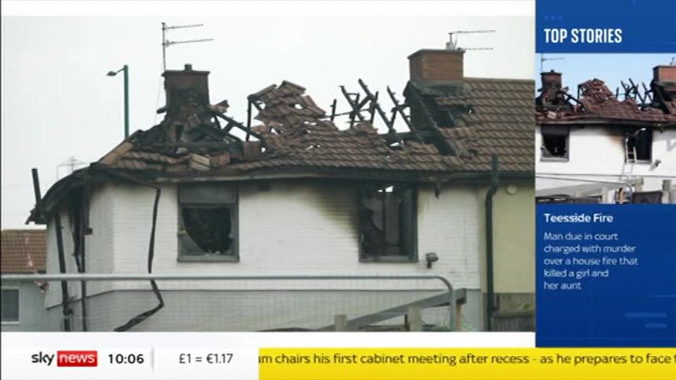 Broadcast still at 6m 30s. Sky News, Sky News Today with Gareth Barlow, 1 September 2026.
