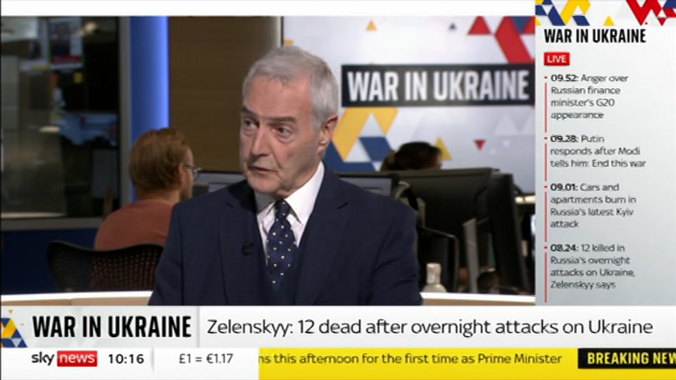 Still from Sky News at 16:00
