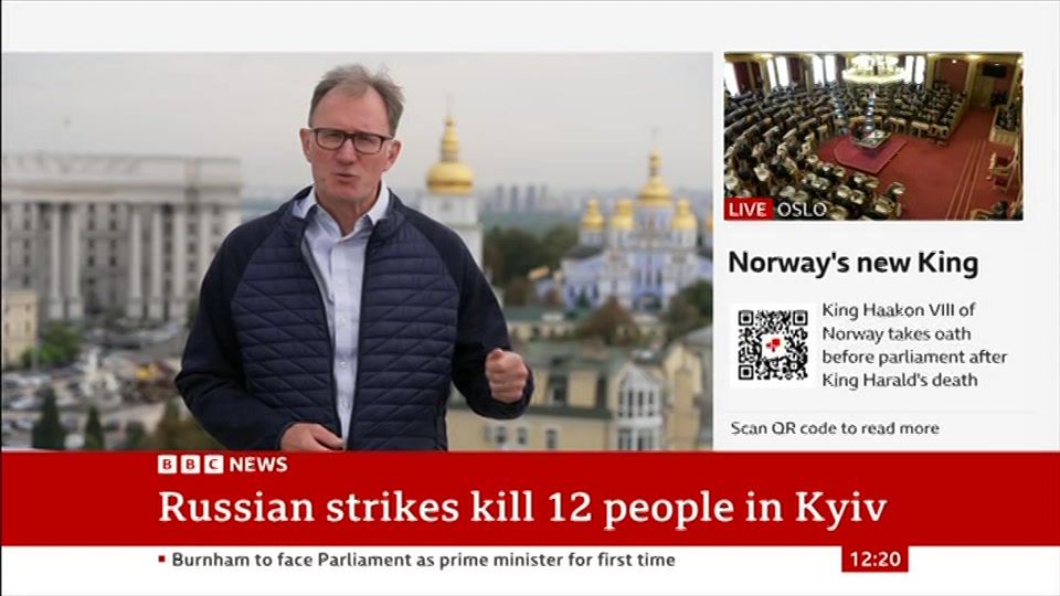 Still from BBC News at 20:00
