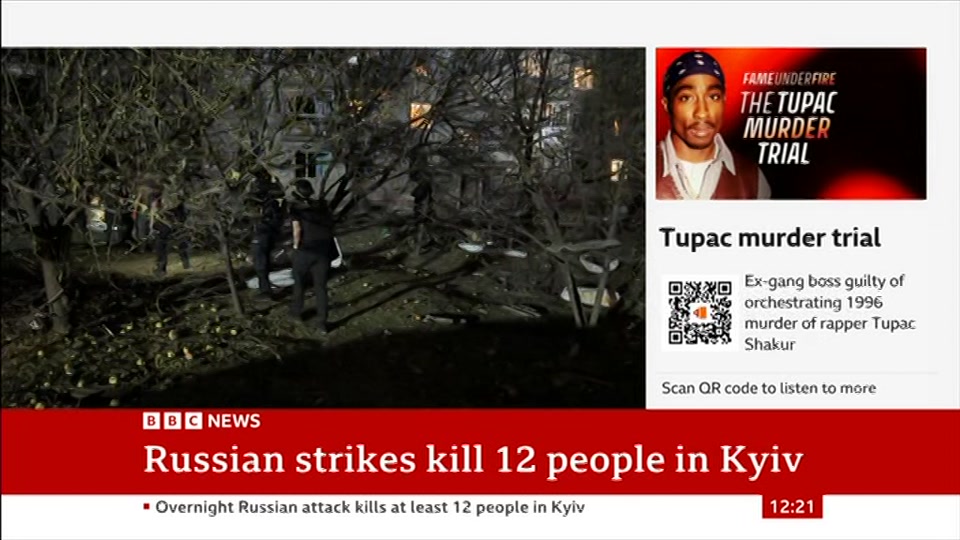 Still from BBC News at 21:00