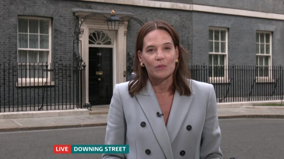 Broadcast still at 1m. ITV, ITV Lunchtime News, 1 September 2026.