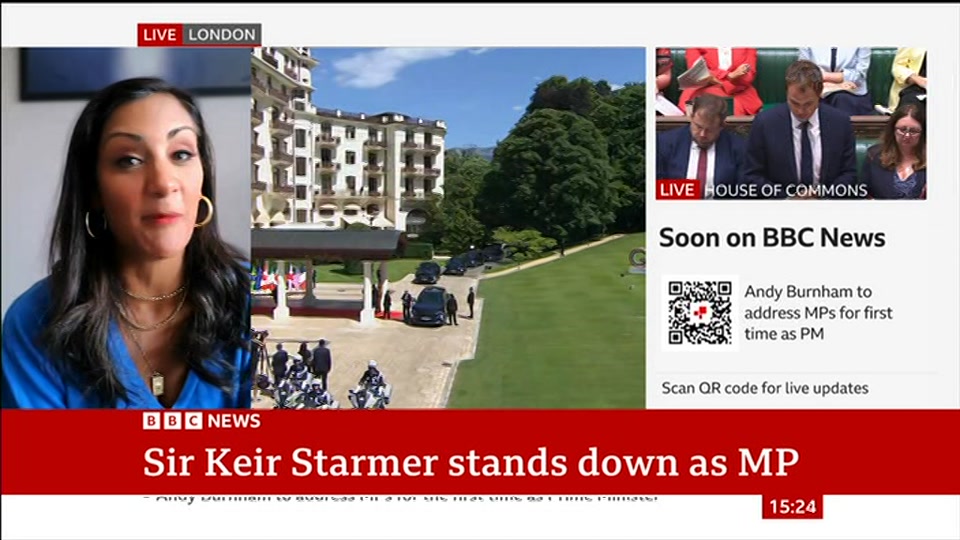 Broadcast still at 24m. BBC News, Verified Live, 1 September 2026.