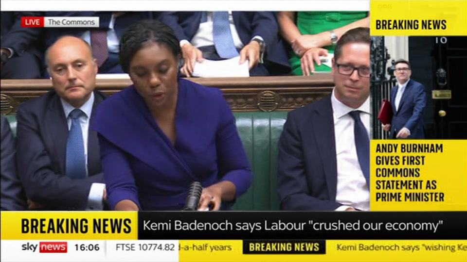 Still from Sky News at 6:30