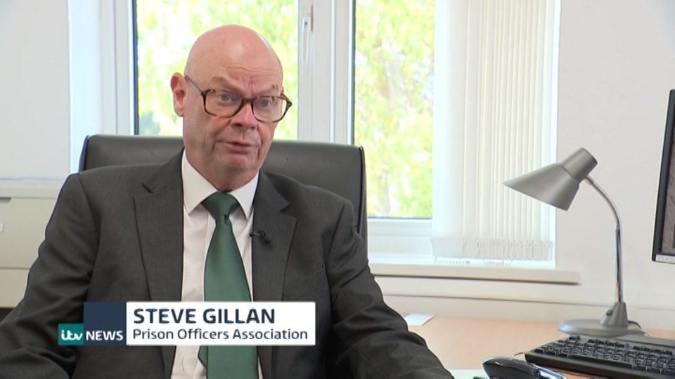 Broadcast still at 10m. ITV, ITV Evening News, 1 September 2026.