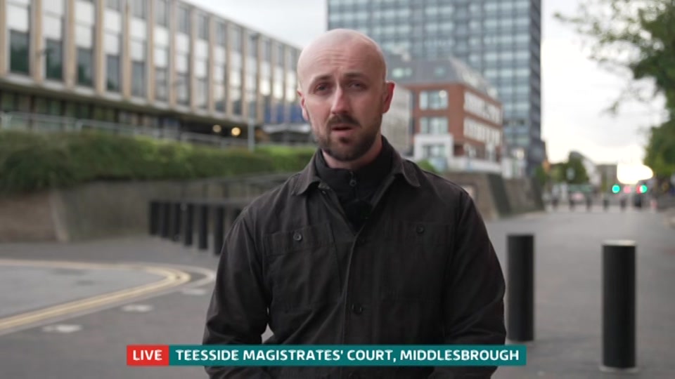 Broadcast still at 13m 30s. ITV, ITV Evening News, 1 September 2026.