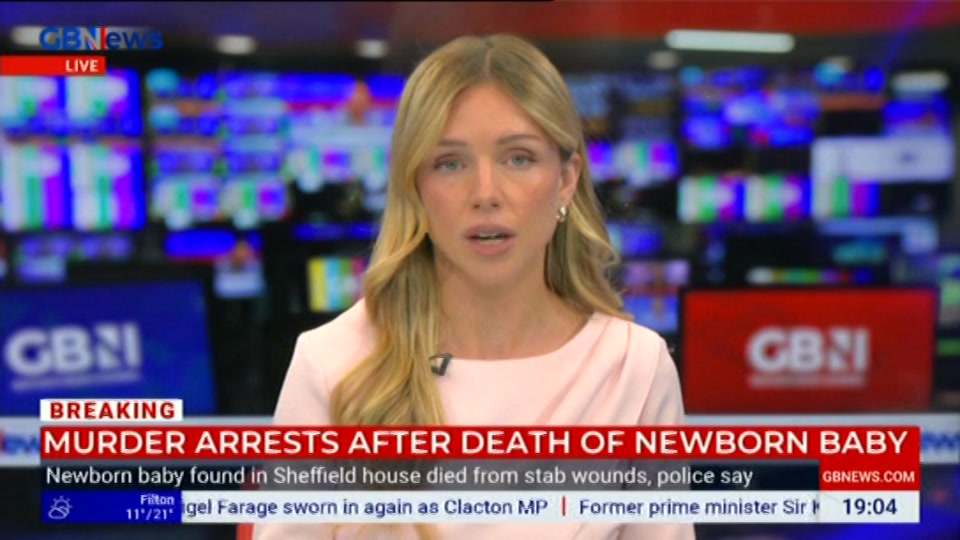 Still from GB News at 4:00