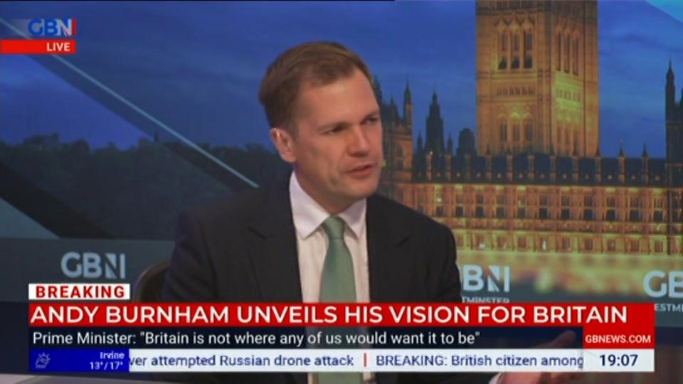 Still from GB News at 7:30