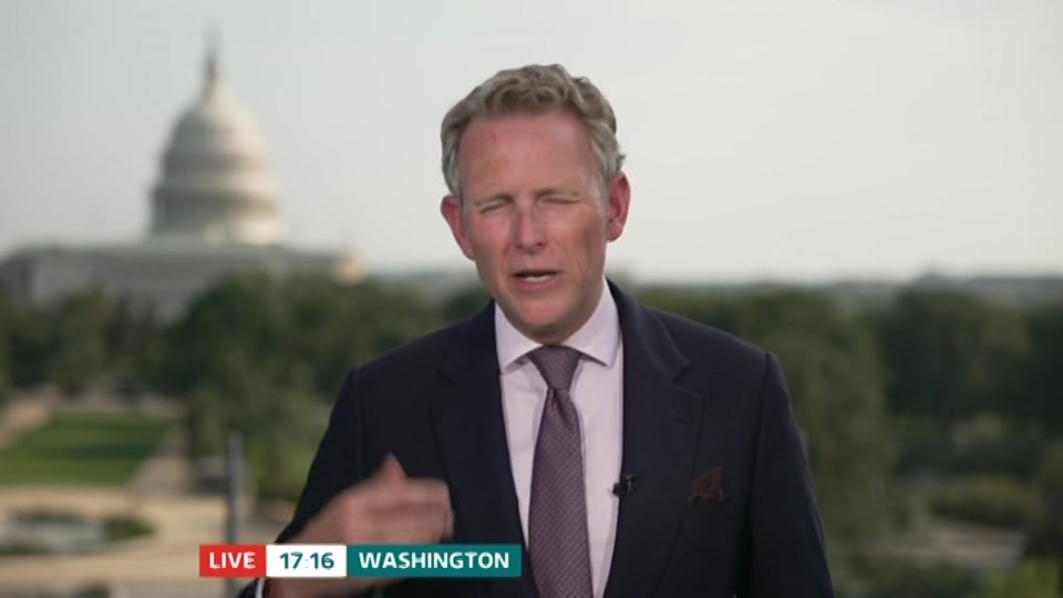 Broadcast still at 16m 30s. ITV, ITV News at Ten, 1 September 2026.