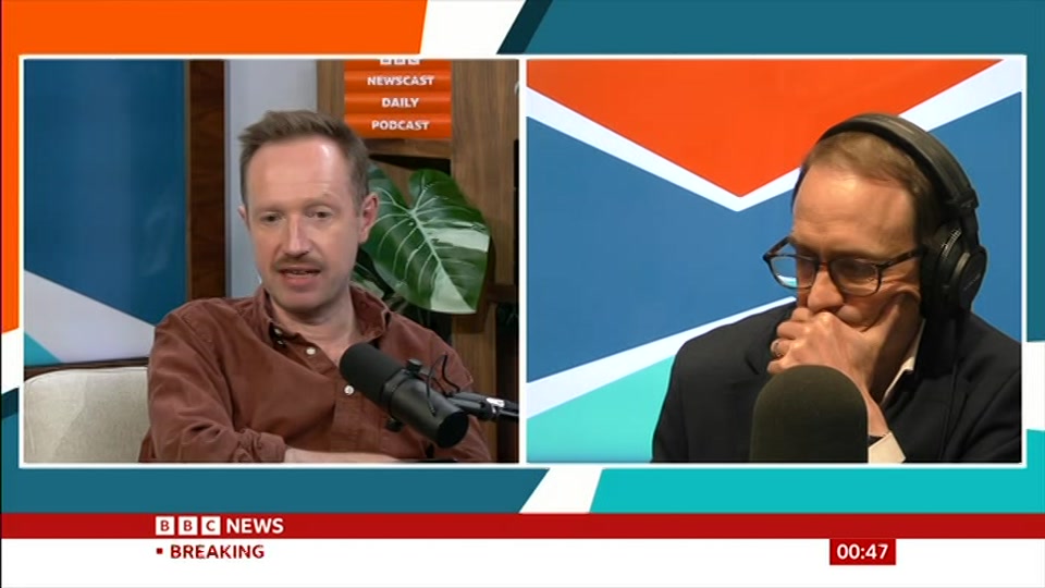 Still from BBC News at 17:00