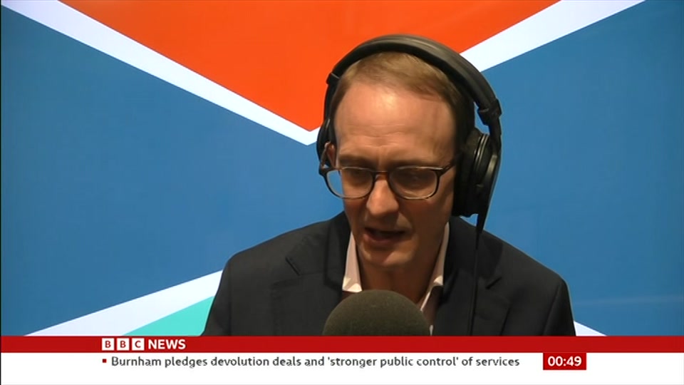 Still from BBC News at 19:30