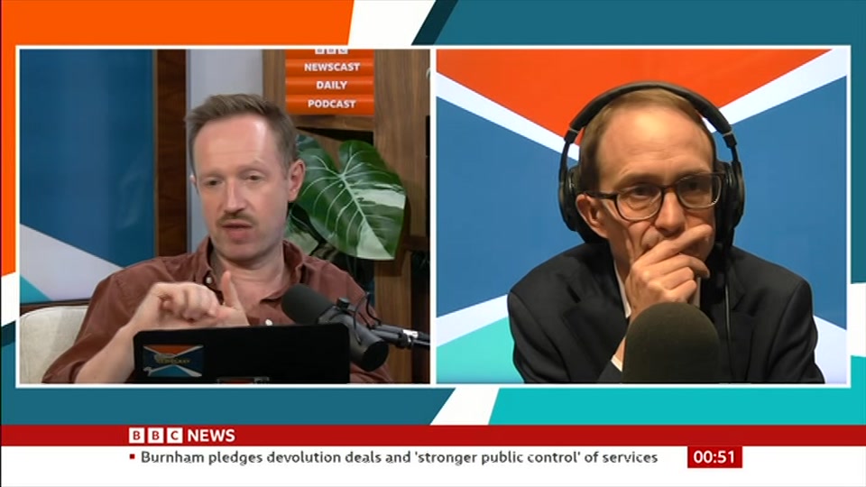 Still from BBC News at 21:00