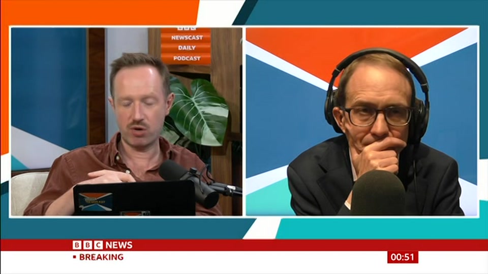 Still from BBC News at 21:30